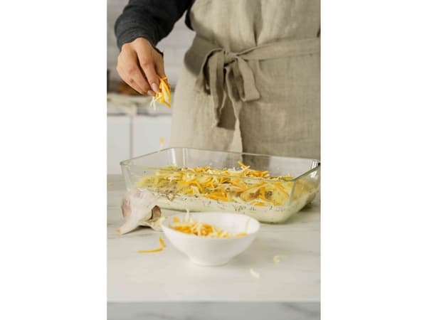 ZWILLING FRESH & SAVE, Laatikko, Suorakulmainen, 2 L, Harmaa, Lasi, Muovi, Silikoni, 180 °C
