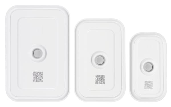 ZWILLING Fresh & Save - Vacuum food storage container set - lukkbar - grå