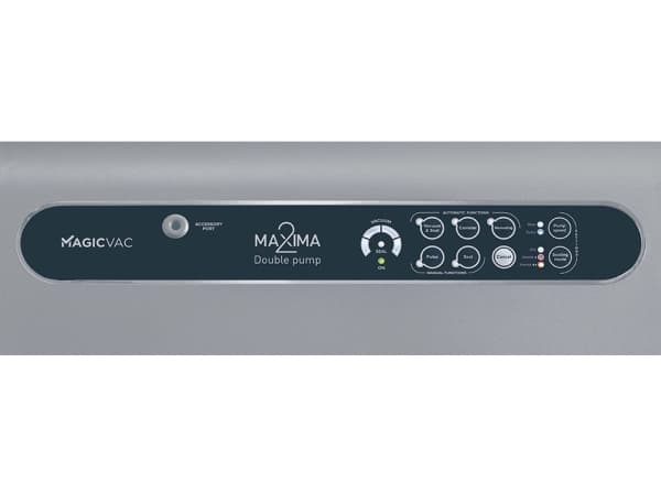Magic Vac Maxima 2, Grå, 820 mbar, Burk, Marinera, Endast försegling, Vakuumförsegling, Metall, Plast, Knappar, 30 cm