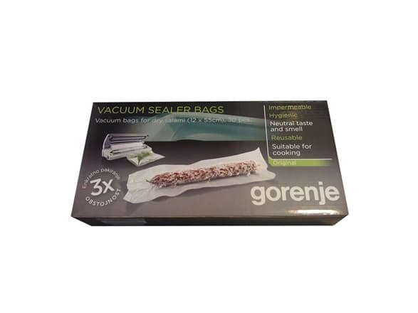 Gorenje VB12/55, Vakuumforseglingsposer, 30 stykker, 140 mm, 285 mm, 50 mm