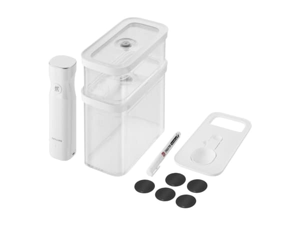 ZWILLING Fresh & Save, Transparent, Vit, Knappar, Låda, 2 styck, 5 styck, Bisfenol A (BPA)