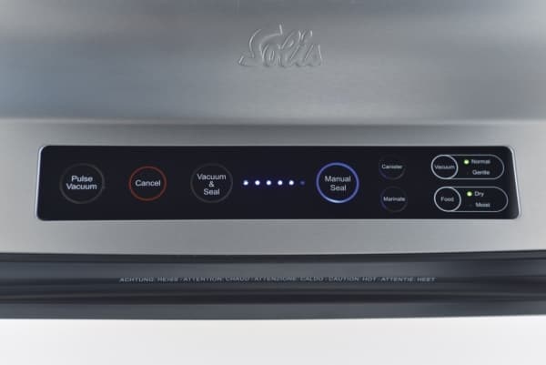 Solis Vac Prestige, Sort, Rustfritt stål, 800 mbar, 120 W, 2,15 kg, 400 x 190 x 95 mm