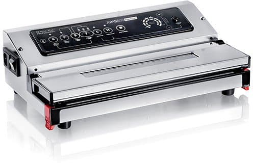 Magic Vac Jumbo 30 Premium, Sort, Rustfritt stål, -0,83 mbar, Marinering, Pulsvakuum, Rustfritt stål, 30 cm, TÜV, CE, GS