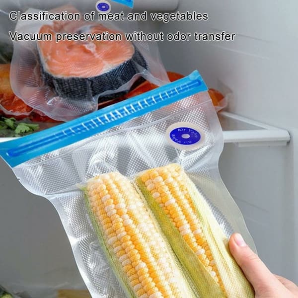 Vacuum Sealer Food Saver Machine LED-näytöllä purkkeille/säilytyspusseille
