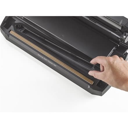 Caso | Bar Vacuum sealer | VRH 490 advanced | Power 110 W | Temperature control | Black/Stainless steel