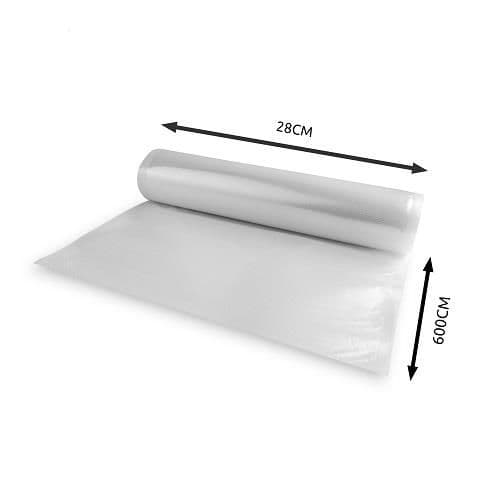 Vakuumfolie på rulle 28x600cm Storpakning
