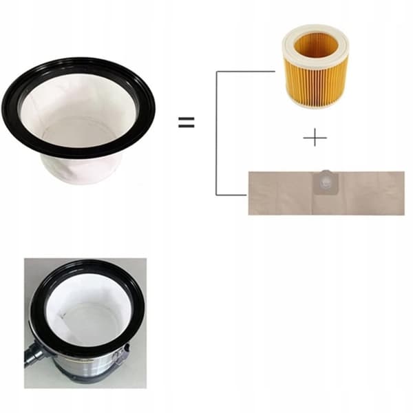 Støvfilter til Kärcher NT20/1 NT30/1 NT38/1 NT40/1