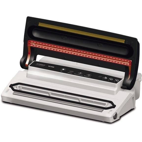 Vacuum sealer - CASO VC200 - Dubbel tätning 30cm - Justerbar kraft - Rostfritt stål
