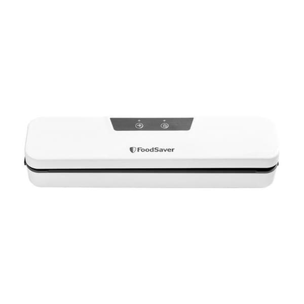 Vakuumförpackare - Foodsaver - VS0290X - 80 watt - Konservering i upp till 5 gånger längre - Vit