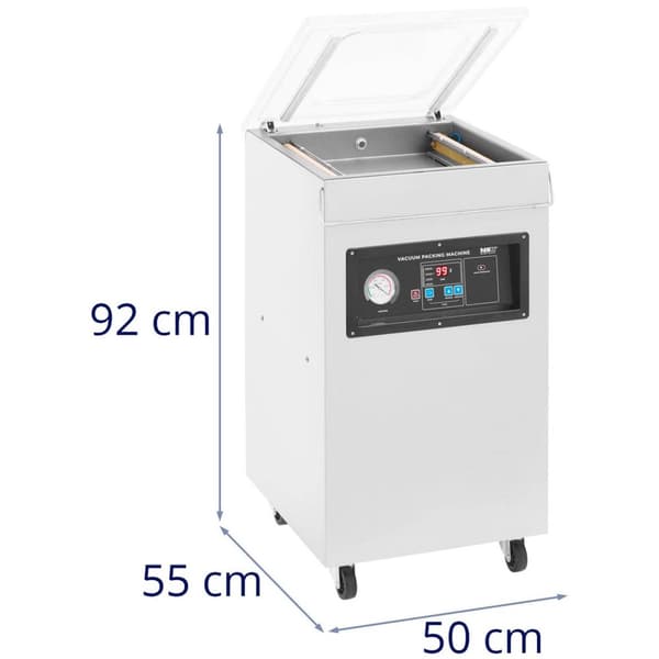 MSW - Vakuummaskin - 900 W - 40  cm - Rostfritt stål