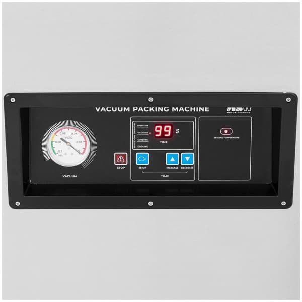 MSW - Vakuummaskin - 900 W - 40 cm - Rostfritt stål
