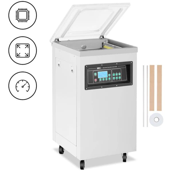 MSW - Vakuummaskin - 900 W - 40  cm - Rostfritt stål