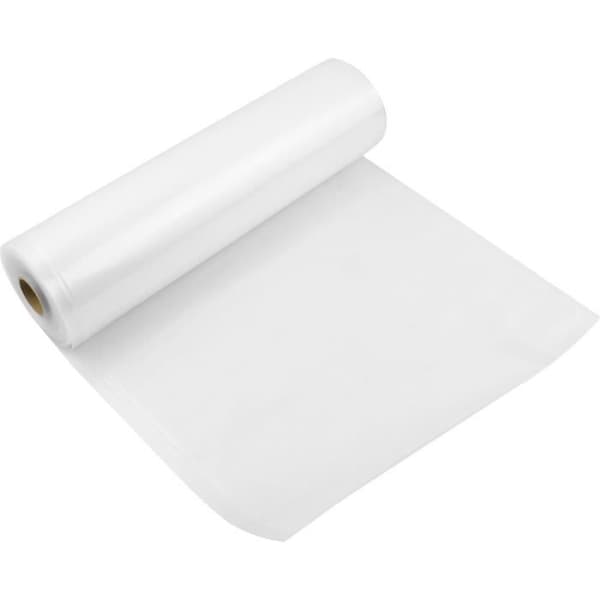 Tofern 2 präglade vakuumrullar för vakuumförseglingsmaskin 28cm X 5 meter BPA-fri säkerhetspåse Vakuumfilmrulle