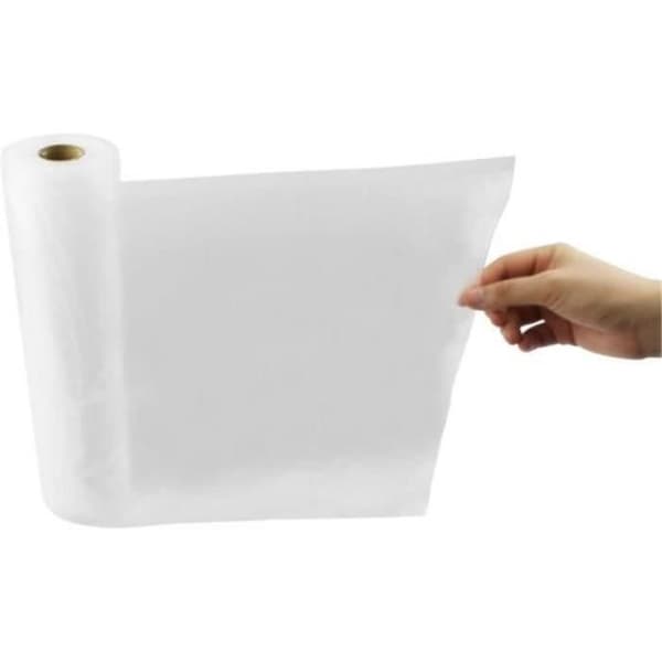 2 präglade vakuumrullar för vakuumförseglingsmaskin 28 cm x 5 meter BPA-fri säkerhetsvakuumfilmrullpåse