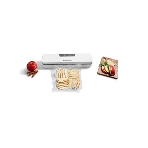 Vakuumförpackare - Foodsaver - VS0290X - 80 watt - Konservering i upp till 5 gånger längre - Vit