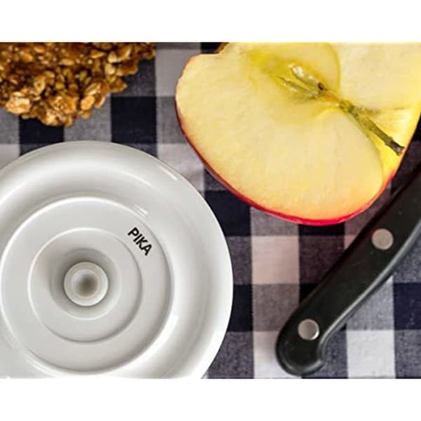 Vakuumlock - PIKA - Set med 2 - Storlek M - Diameter 8,2 cm - Optimal förvaring