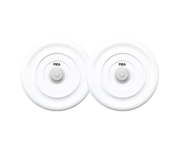 Vakuumlock - PIKA - Set med 2 - Storlek M - Diameter 8,2 cm - Optimal förvaring