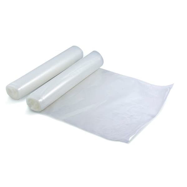 Vakuumpåsar - REBER - 30 x 600 cm - Tjocklek 95 mikron - Förpackning med 2 rullar - Återanvändbara