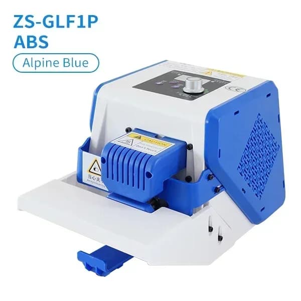 ZONESUN Bärbar Påse Förseglare, ABS-material, 1 cm Förseglingsbredd,GLF1P Alpinblå, 220V