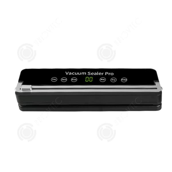 INN Maskin sous vide 120W 65Kpa med 100 vakuumförpackningar, intelligent pekskärm, 6 driftlägen, förlängd försegling på 30cm
