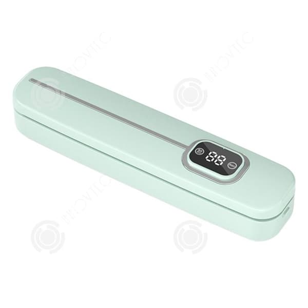 INN tätningsmaskin 62kpa sug 50Hz LCD pekskärm Vattentät våt och torr användning Mini Heat Sealer med 10 påsar