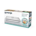 Miniatyrbild 3 av 4: Gorenje VS120W, Vit, 750 mbar, Vakuumförsegling, Plast, knappar, 30 cm