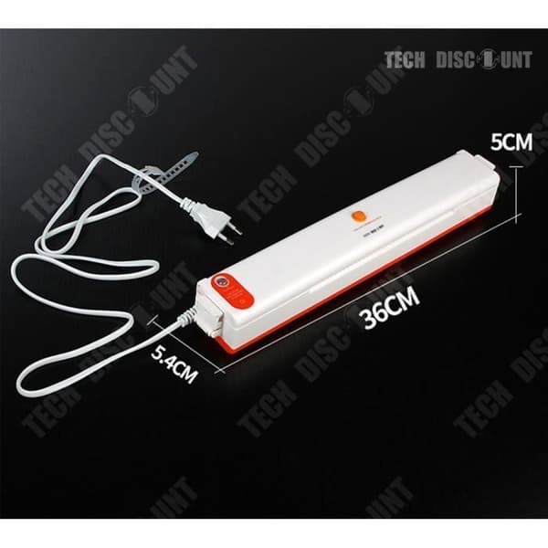 TD® Professional Food Vacuum Sealer Machine Food Saver Återanvändbar påse med rullar Automatisk köksförslutning