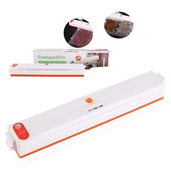 TD® Professional Food Vacuum Sealer Machine Food Saver Återanvändbar påse med rullar Automatisk köksförslutning
