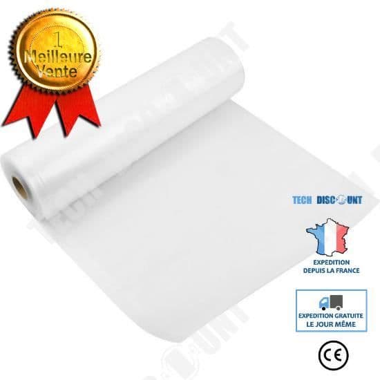 TD® Vakuumrullar 2 präglade/vakuumförseglingsmaskin 28 cm X 5 meter BPA-fri säkerhetspåse Rullfilm Vakuumskydd