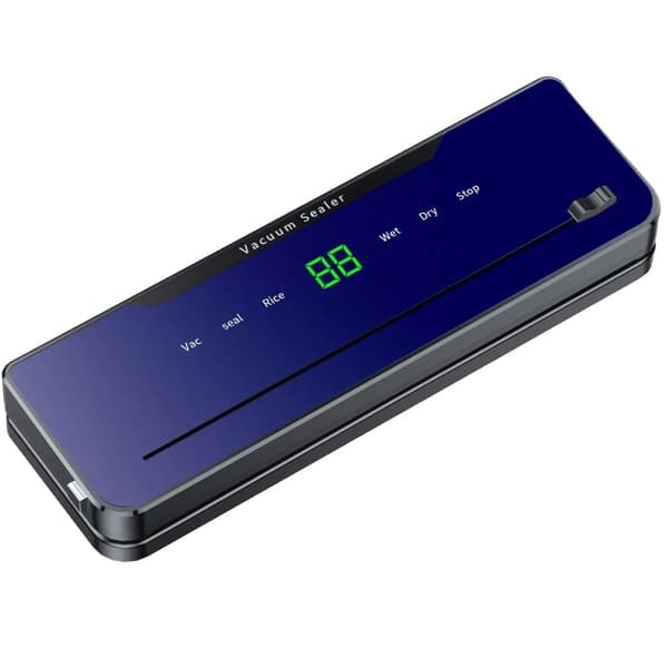 Imupakkauskone, 120W Teho, 65kPa Imuvoima,Violetti 10 Laukku