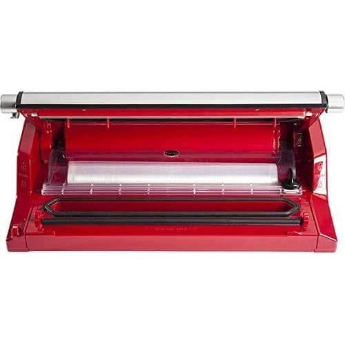 Berkel vakuummaskin, 130W, 70 decibel, teknisk polymer, röd