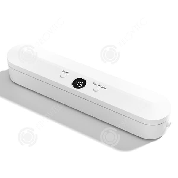 INN Maskin sous vide 120W bredd på försegling 3mm liten vakuumförpackare 350x72x60mm automatisk vakuumförpackning vit