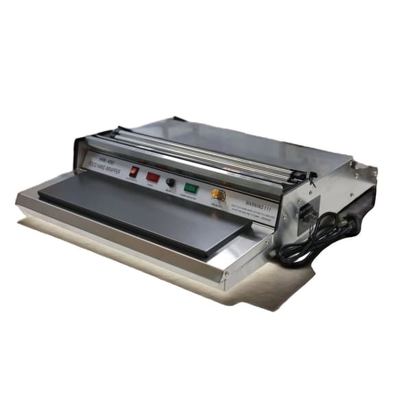 Manuel Fødevareindpakker, Semi-Automatisk Design, 450MM Film Bredde,HW 450