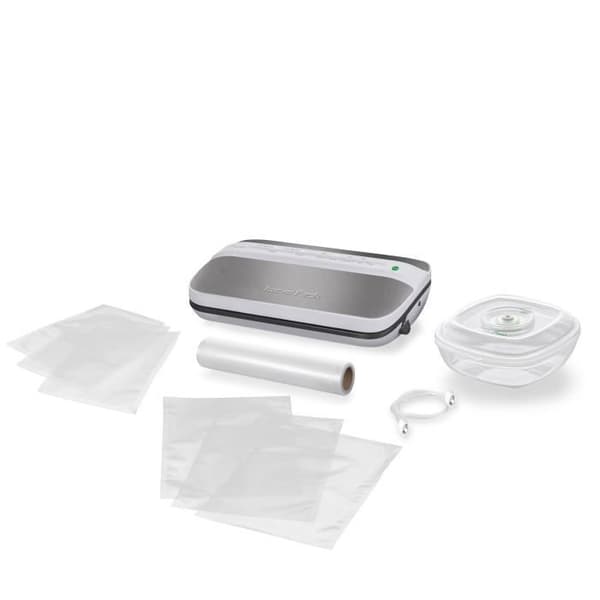 Vacuum sealer - Macom VAC 6090 - Svart, Grå, Rostfritt stål - Vac tätning - 829 mbar