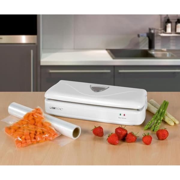 Sodavakuumpåse 100W + 1 rulle Clatronic FS 3261 Vit