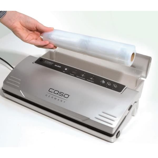 Vacuum sealer - CASO VC200 - Dubbel tätning 30cm - Justerbar kraft - Rostfritt stål