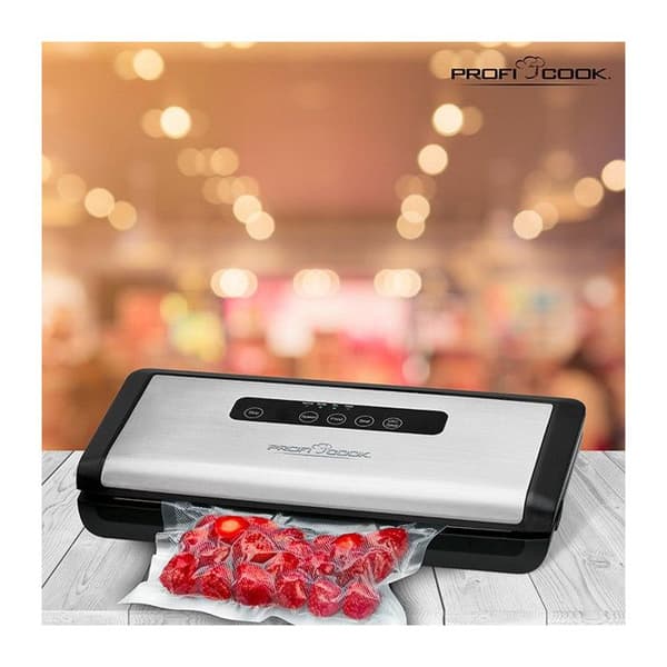Vakuumförpackare - ProfiCook - PC-VK 1146 - Svart - Rostfritt stål - 120 W