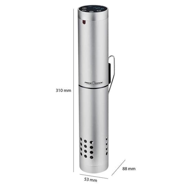 Vakuumförpacker - ProfiCook - PC-SV 1159 - Svart - Silver - Touch LED
