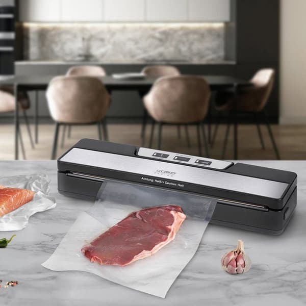 Vacuum sealer - CASO - VR 190 - Svart, Silver - Plast, Metall - 15 x 30 x 10 cm