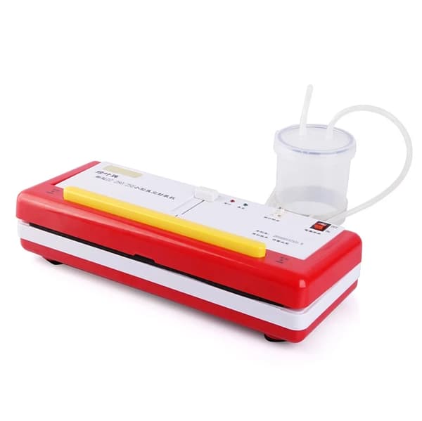 Imupakkauskone, tiivistysleveys 3*280MM, lämpötiivistysaika 0-9 sekuntia, nettopaino 2.5KG,220V, DZ-280 SE