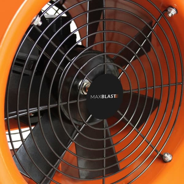MaxBlast Industrial Construction Ventilator Værkstedsventilator 250mm 320W - 12m Ventilatorslange | MonsterShop