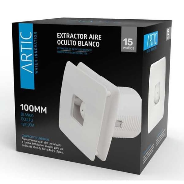 Artic 15w 100 Mm Skjult Ventilator