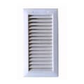 Miniatyrbild 1 av 2: Ventilationsgaller - AERATIO - Inbyggd modell - Vit ABS - 26x13,3 cm - Luftpassage 150 cm²