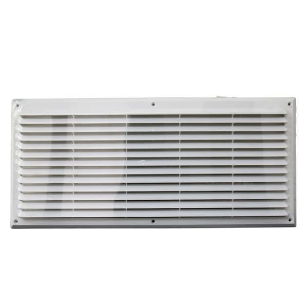 Ventilation - A5023B-Y - A5023B Plastraster i rektangulärt utförande, Vit, 500 x 227 mm