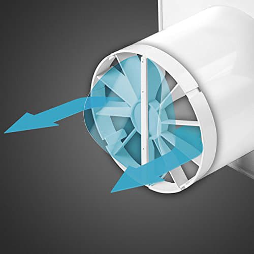 Kontraventil til 125 mm ventilator