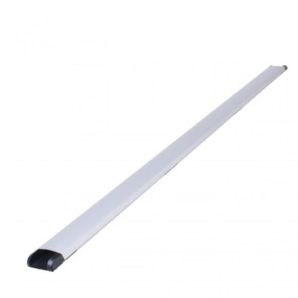 Sonorous CC100 Aluminium kabeldæksel, længde 100 cm - SØLV