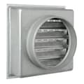 Miniatyrbild 3 av 4: La Ventilazione La ventilation -y Inbyggt galler för eldstäder, vitlackerad aluminium, 200 x 200 mm - GCSIB2020140