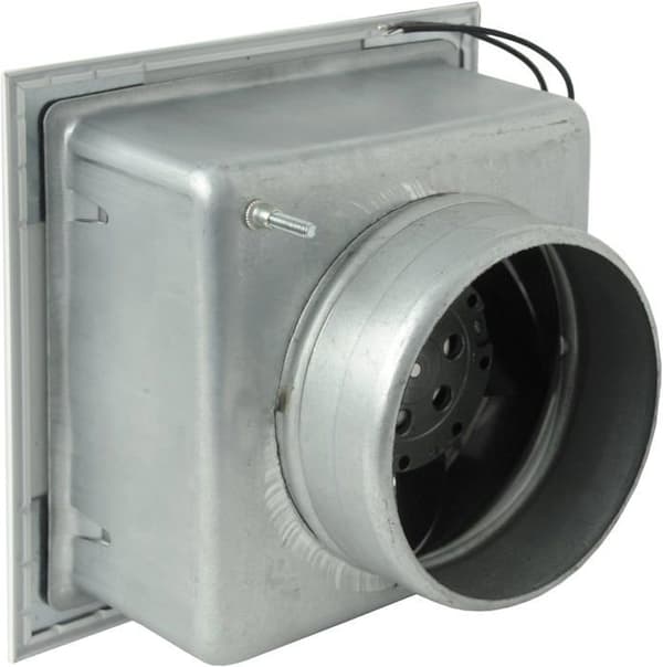 Ventilation - GCMIB1615100-Y - Eldspisgaller med elektrisk fläkt, Vit, 160x160 mm