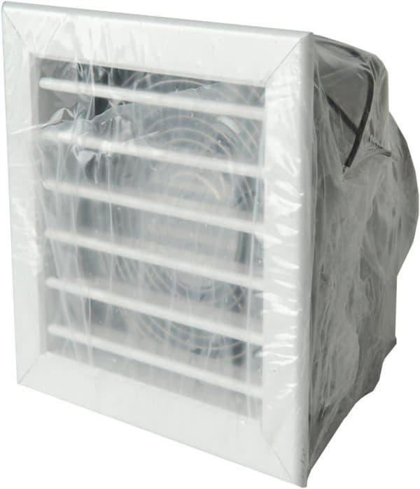 Ventilation - GCMIB1615100-Y - Eldspisgaller med elektrisk fläkt, Vit, 160x160 mm