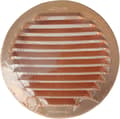 Miniatyrbild 4 av 4: Ventilation - GTSR125R - Ventilation -y Runt infällt galler, koppar, 150 mm
